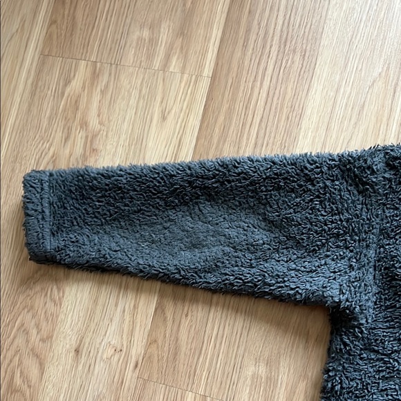 Patagonia Gray and Cream Fleece Fox Jacket Baby Furry Friends Hoody - Picture 8 of 10